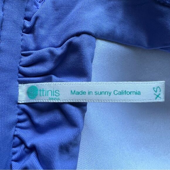 NEW Revolve Bettinis Bikini Set Swimwear Smocked Bikini Top XS Bottom M L - Picture 6 of 16